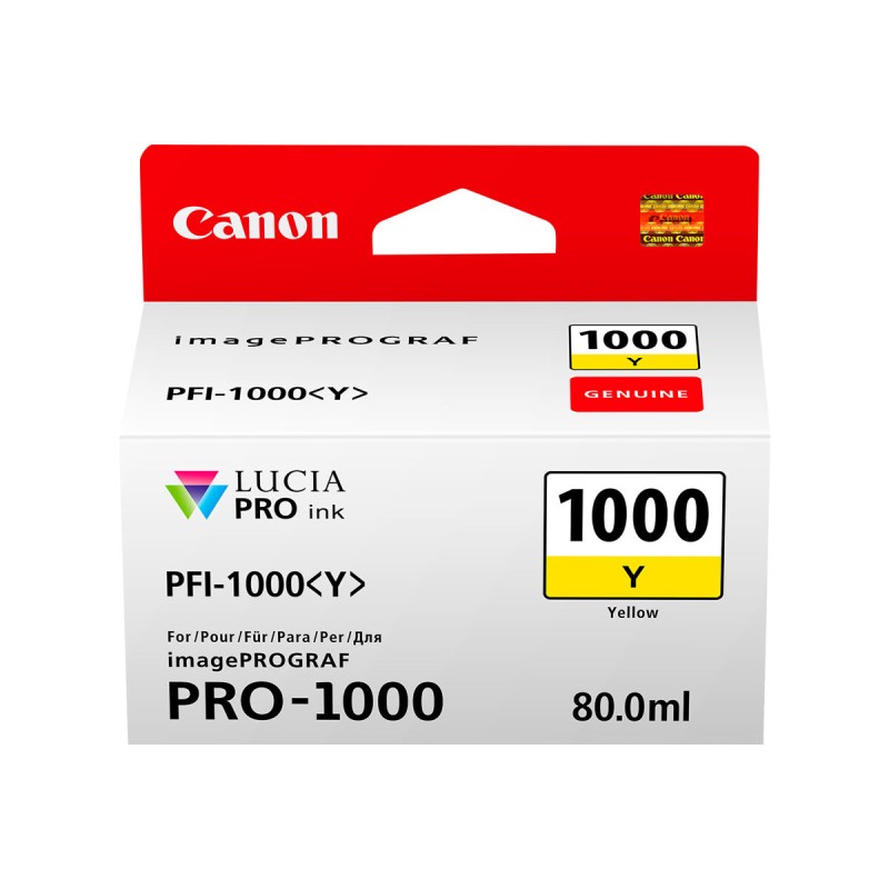 Črnilo CANON Ink Cartidge PFI-1000 Y