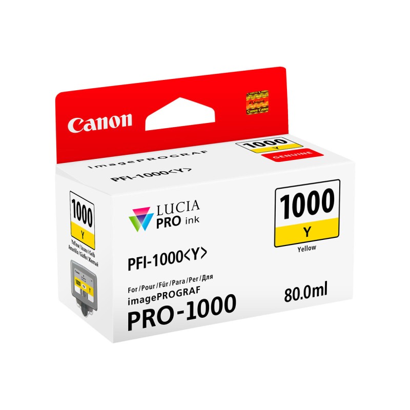 Črnilo CANON Ink Cartidge PFI-1000 Y