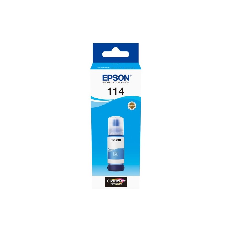 Črnilo EPSON 114 EcoTank Cyan ink bottle