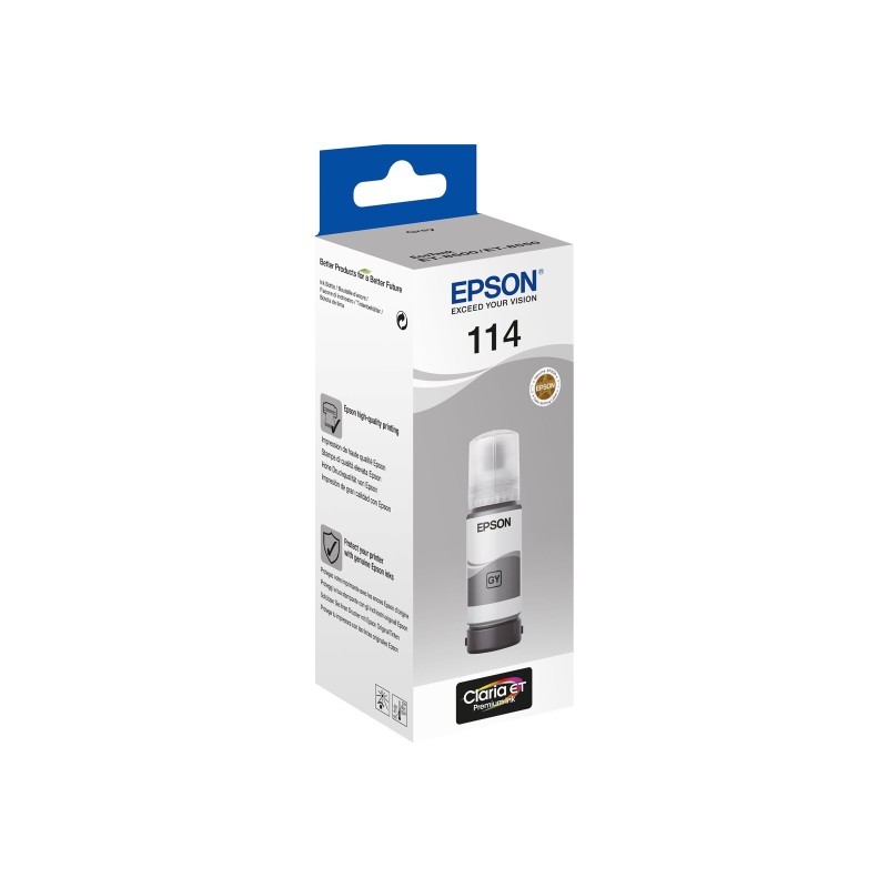 Črnilo EPSON 114 EcoTank Grey ink bottle