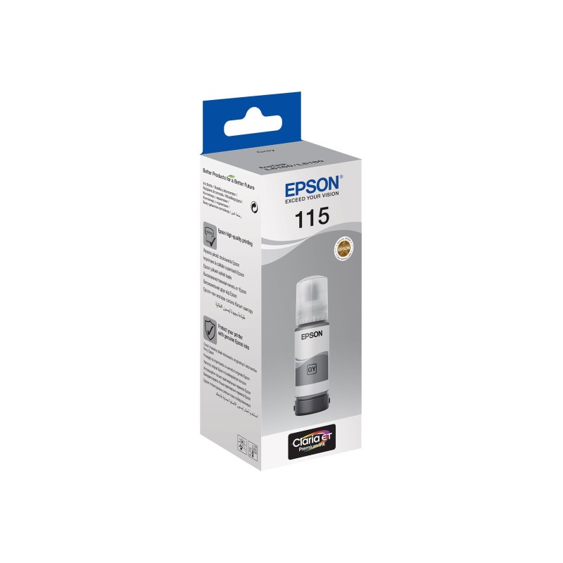 Črnilo EPSON 115 EcoTank Grey ink bottle