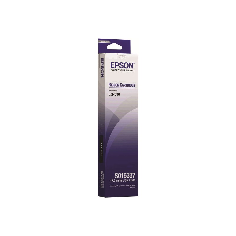 Črnilo EPSON SIDM Black Ribbon Cartridge for LQ-590 (C13S015337)