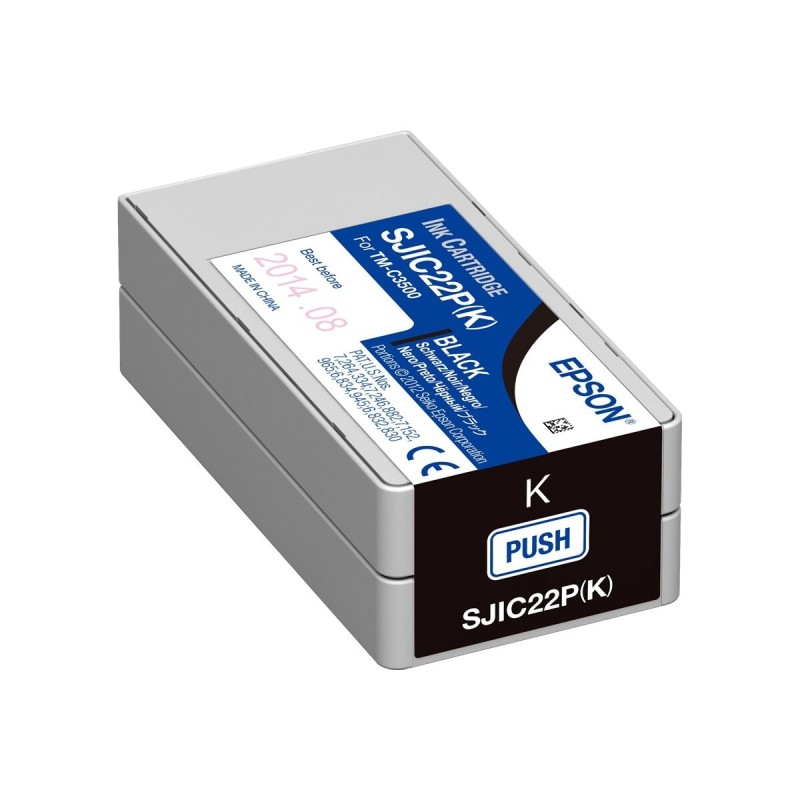 Črnilo EPSON SJIC22P(K): Ink cartridge for ColorWorks C3500 (Black)