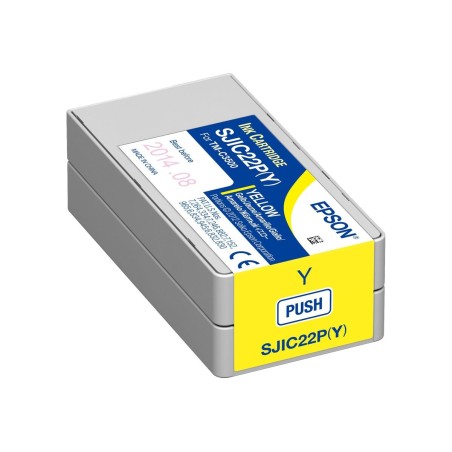 Črnilo EPSON SJIC22P(Y): Ink cartridge for ColorWorks C3500 (yellow)