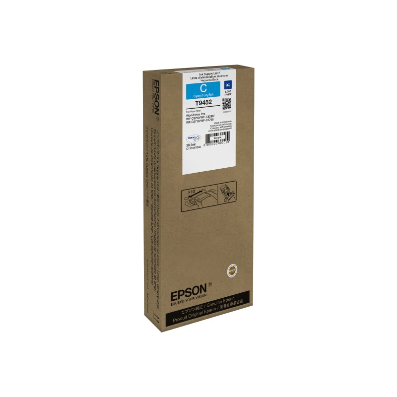 Črnilo EPSON WF-C5xxx Series Ink Cartridge XL Cyan