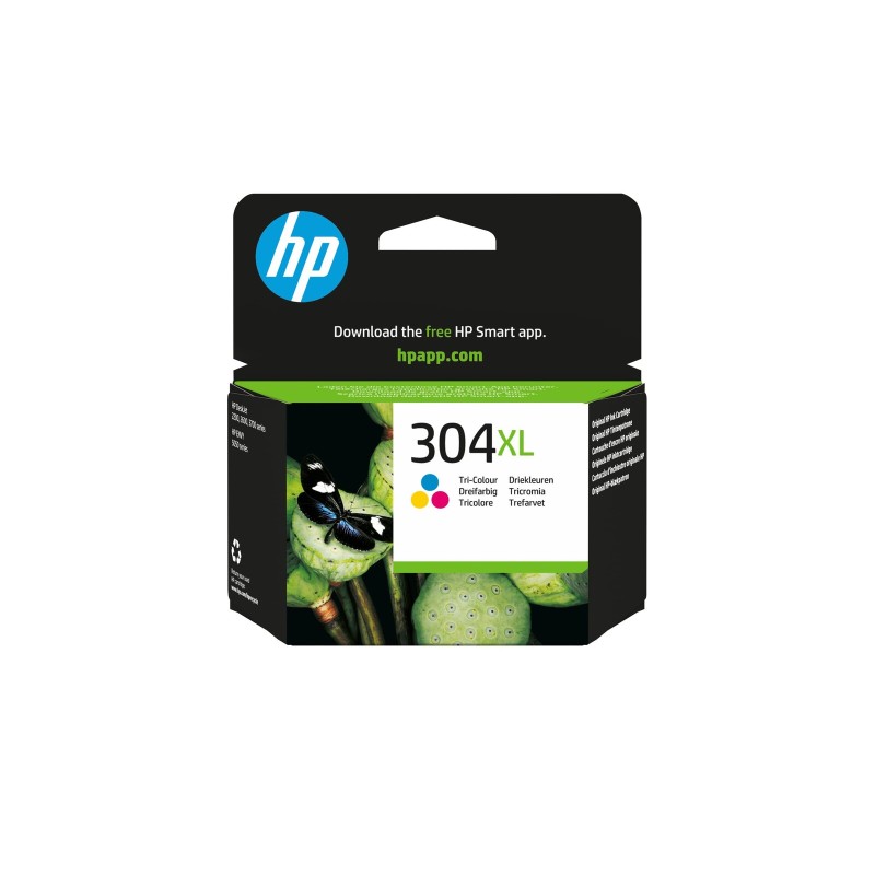 Črnilo HP 304XL Tri-color Original Ink Cartridge