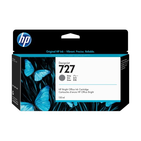 Črnilo HP 727 original ink cartridge grey standard capacity 130 ml 1-pack