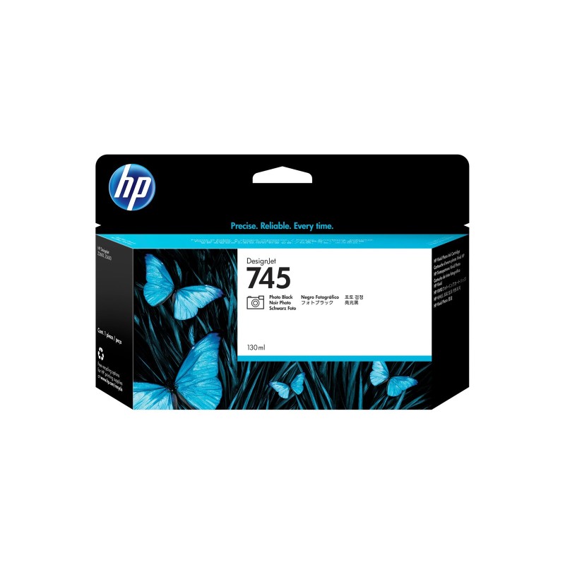 Črnilo HP 745 Ink Cartridge Photo Black 130 ml
