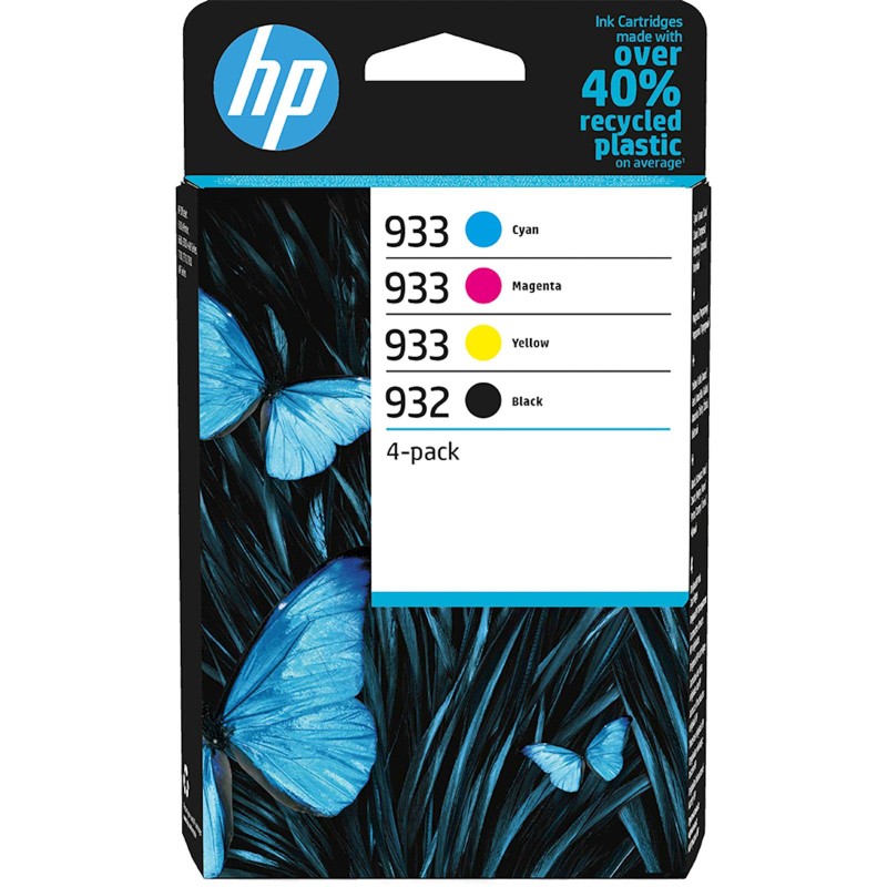 Črnilo HP 932 Black 933 CMY Original Ink Cartridge 4-Pack