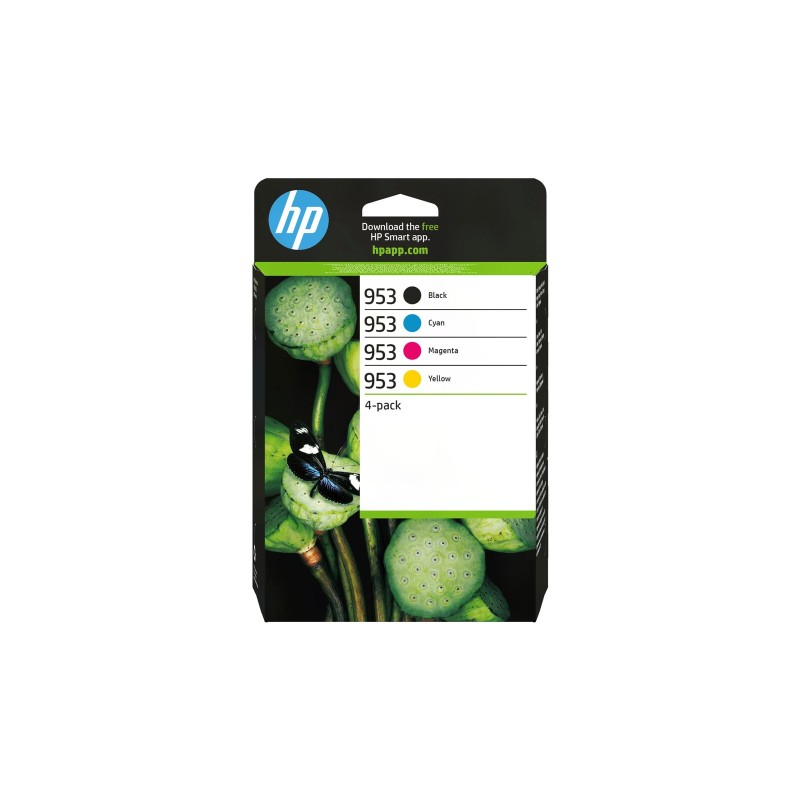 Črnilo HP 953 CMYK Original Ink Cartridge 4-Pack