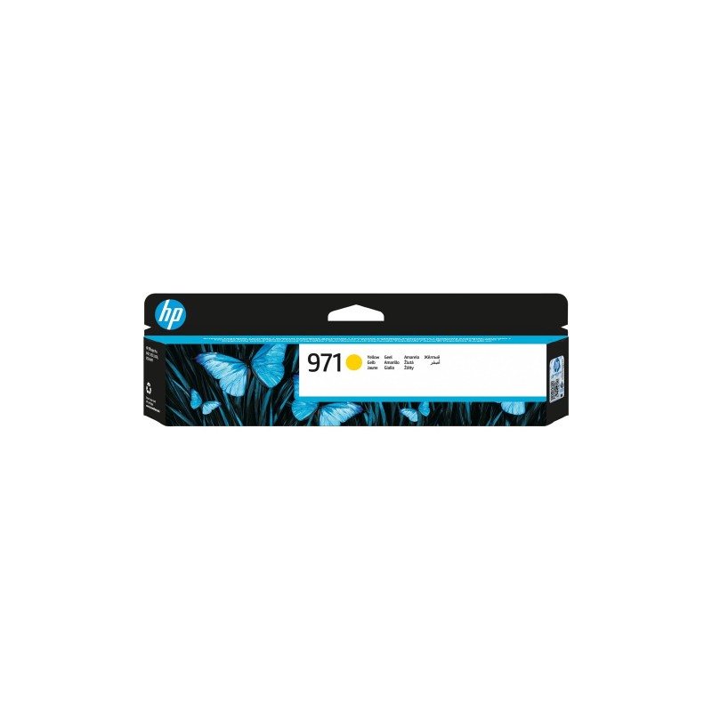 Črnilo HP 971 original ink cartridge yellow