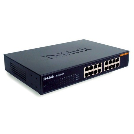 Stikalo (switch) 16 port 10/100, D-Link DES-1016D