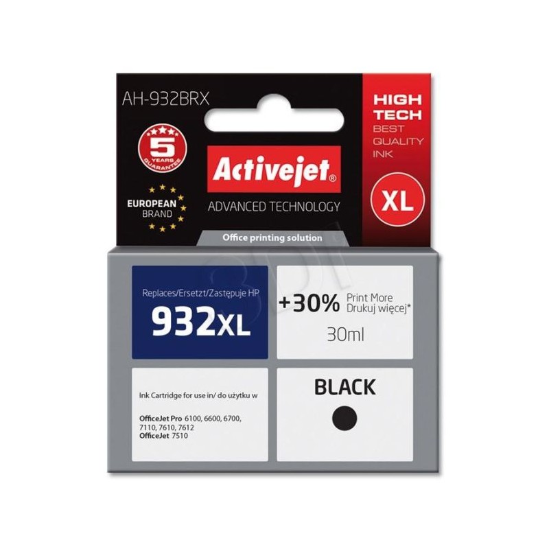 ActiveJet črno črnilo HP 932XL CN053AE, AH-932BRX
