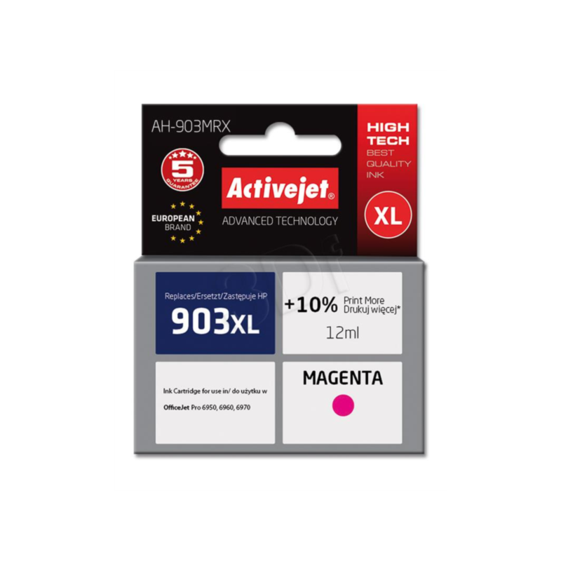 ActiveJet magenta črnilo HP 903 XL T6M07AE, AH-903MRX