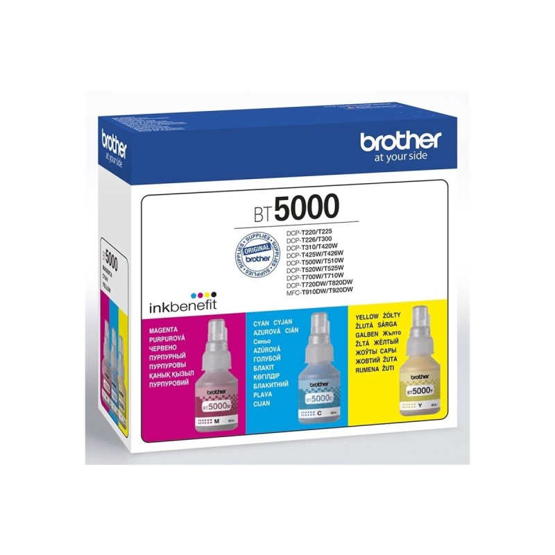 Brother kartuše BT5000, cyan, yellow, magenta, 5.000 strani