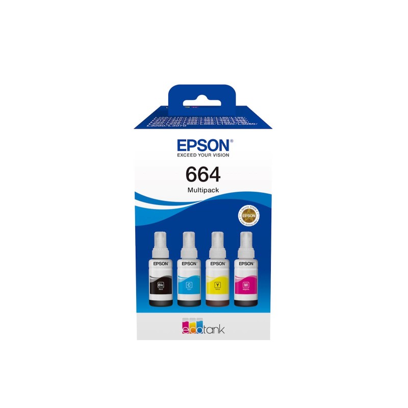 Komplet štirih stekleničk za tiskanje Epson 664 (C13T66464A)
