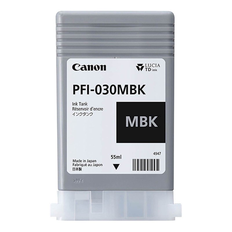 Črnilo CANON Črno, PFI-030MBK