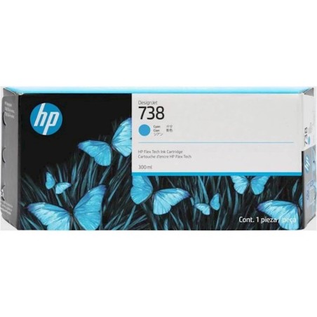 Črnilo HP Cyan 738M, 676M9A