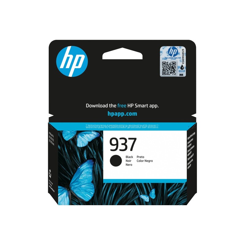 Črnilo HP Črno 937, 4S6W5NE