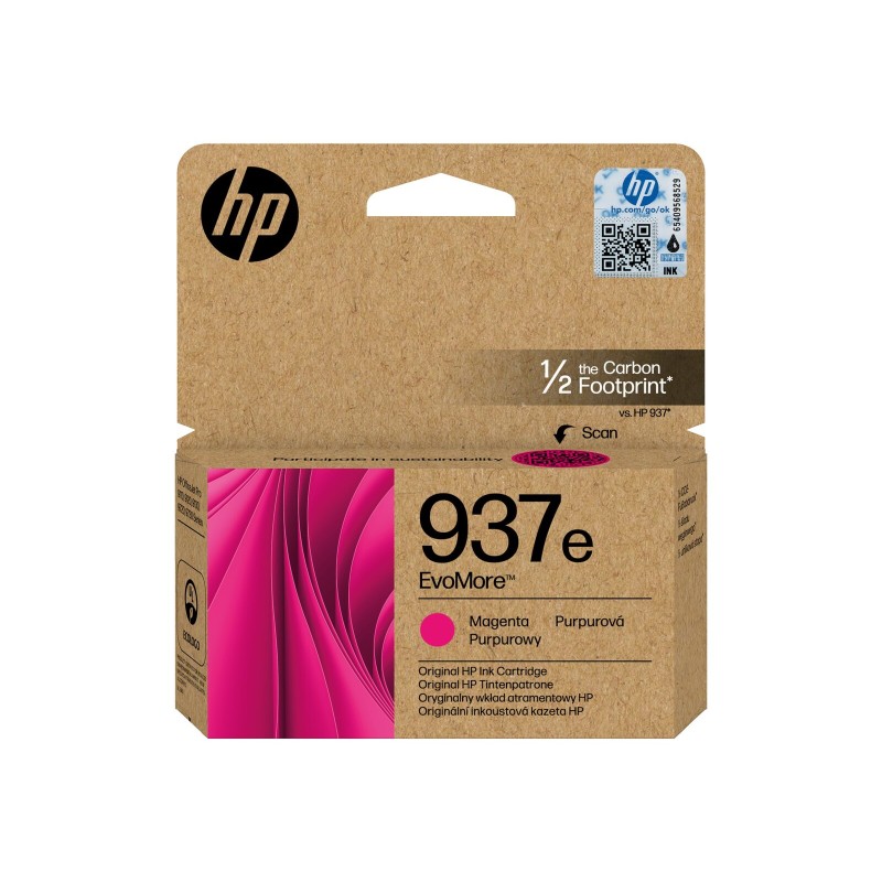 Črnilo HP 937e EvoMore, magenta