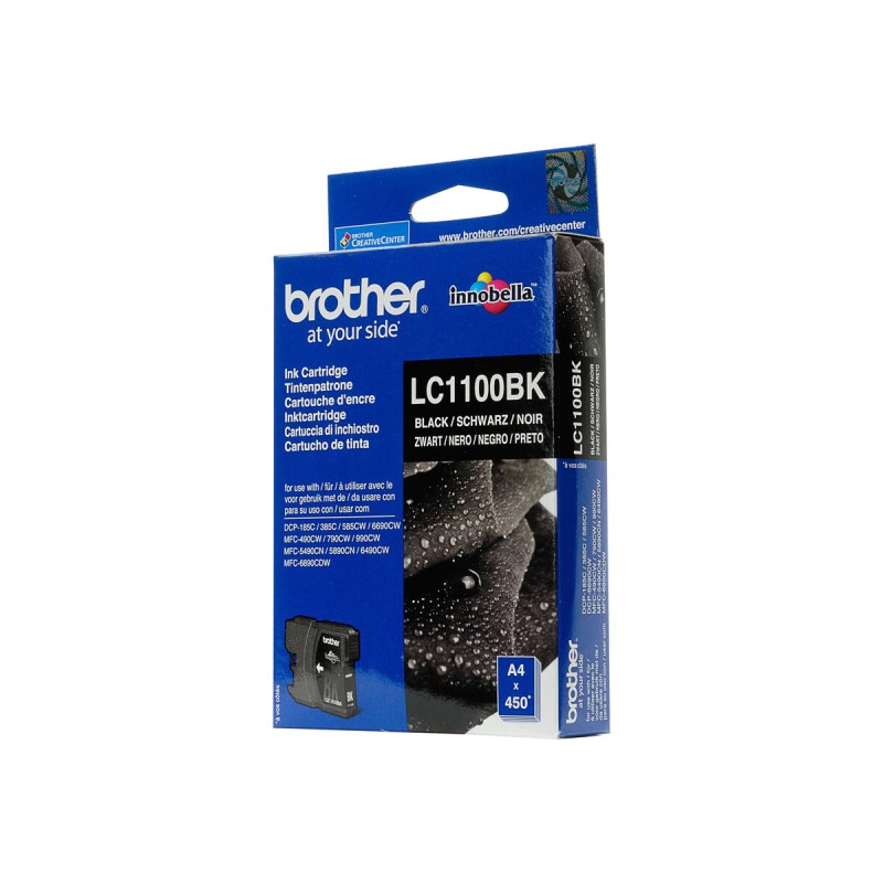 Črnilo Brother Black za MFC6490CW (LC1100B)
