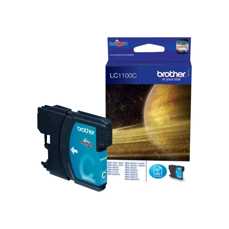 Črnilo Brother Cyan za MFC6490CW (LC1100C)