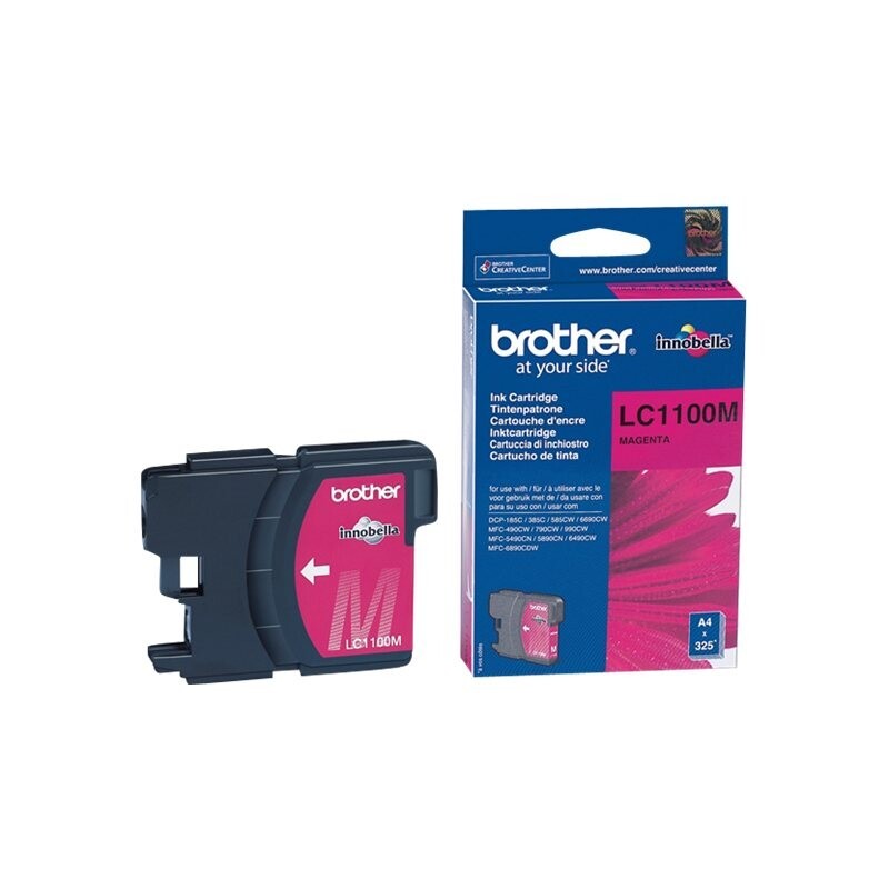 Črnilo Brother Magenta za MFC6490CW (LC1100M)