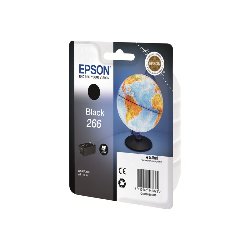 Črnilo Epson 266, črno (C13T26614010)
