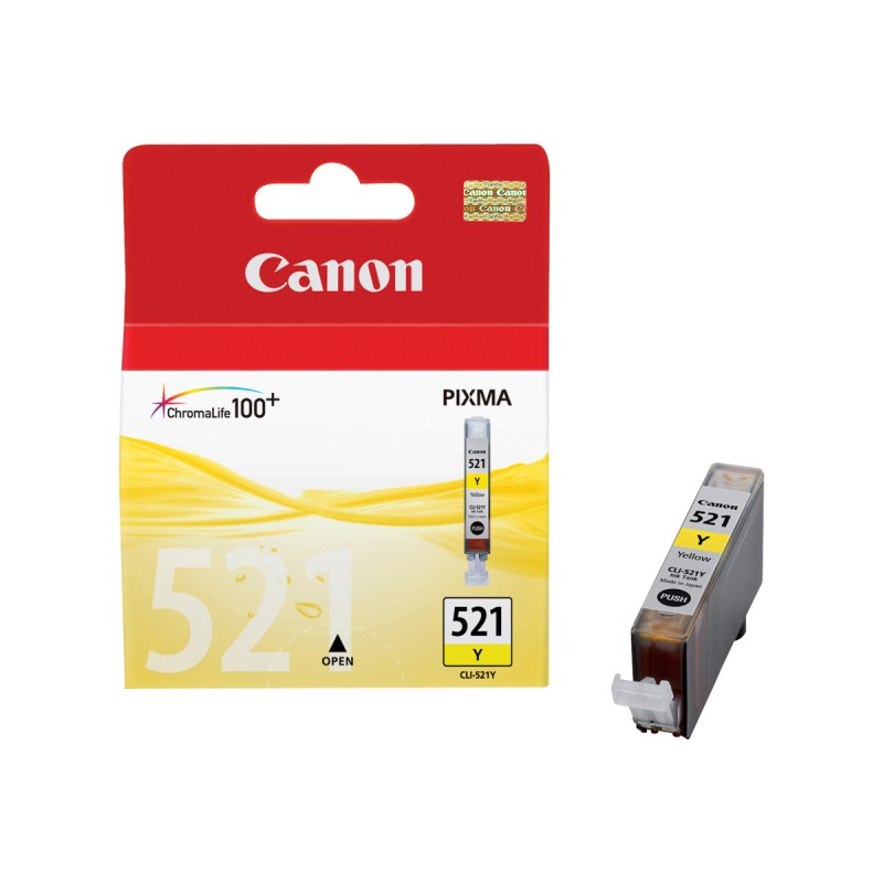 Črnilo Canon CLI-521Y, yellow