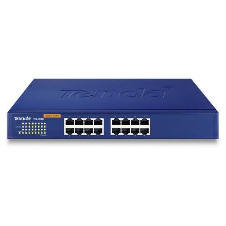 Stikalo (switch) 16 port 10/100/1000, Tenda TEG1016G 19" montaža