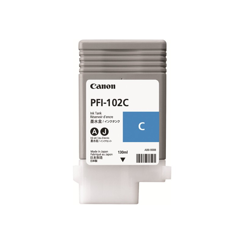 Črnilo Canon PFI-102, cyan