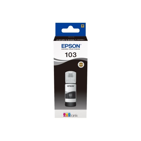 Črnilo Epson 103 črna steklenička 65ml, C13T00S14A