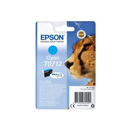 Črnilo Epson C13T07124012, cyan