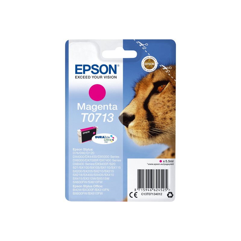 Črnilo Epson C13T07134012, magenta
