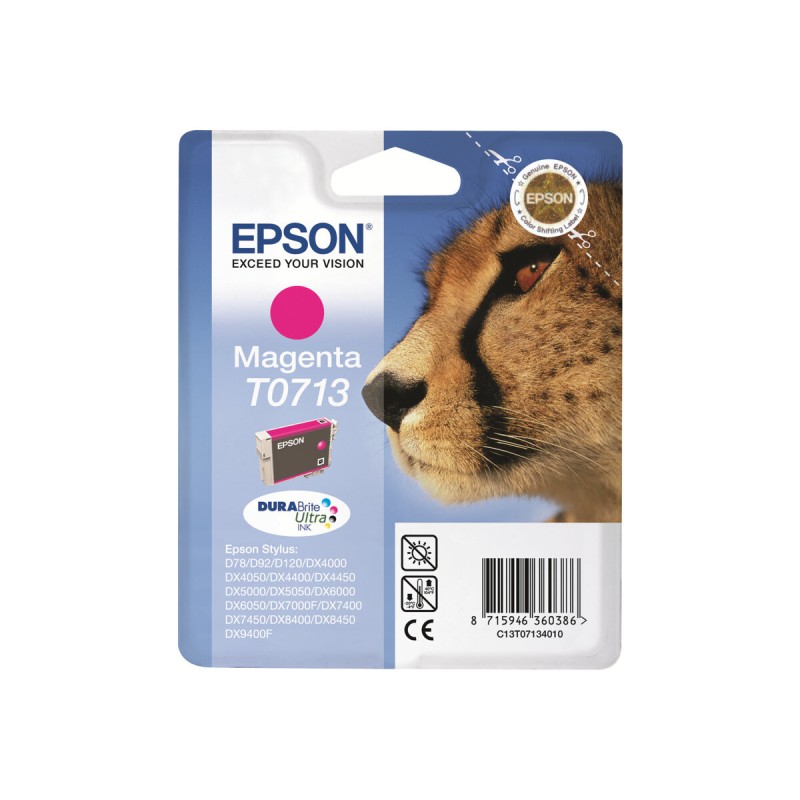 Črnilo Epson C13T07134012, magenta