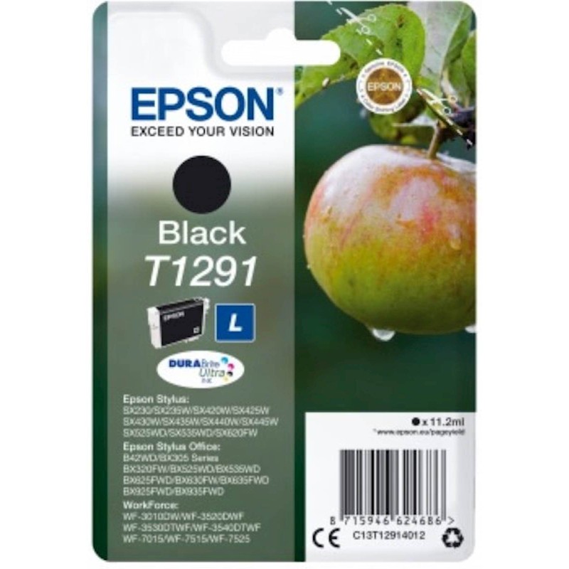 Črnilo Epson T1291, črno (C13T12914012)