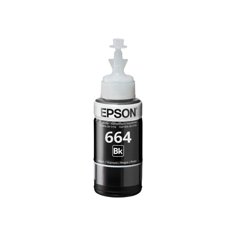 Črnilo Epson C13T66414A, črno