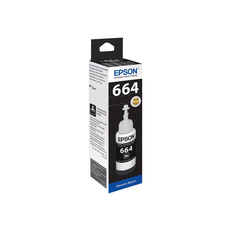 Črnilo Epson C13T66414A, črno