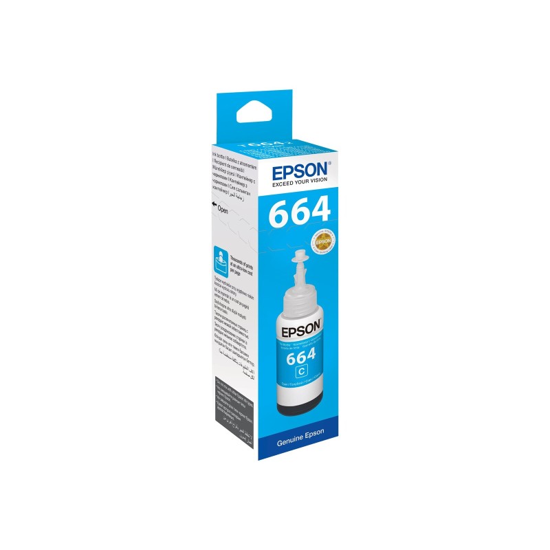 Črnilo Epson C13T66424A, cyan