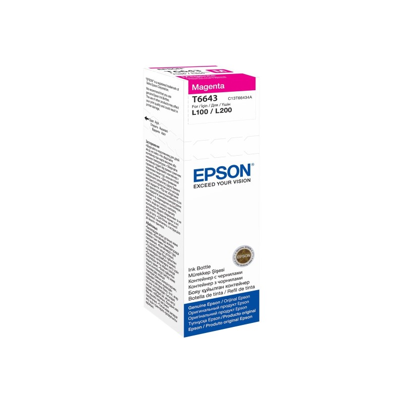 Črnilo Epson C13T66434A, magenta