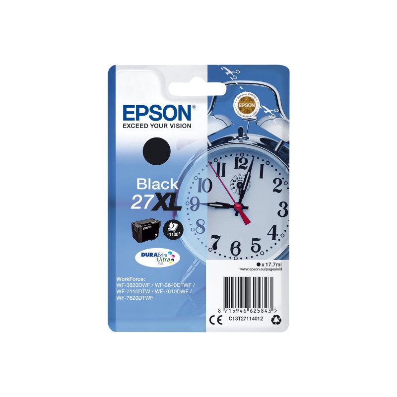 Črnilo Epson 27XL, črno