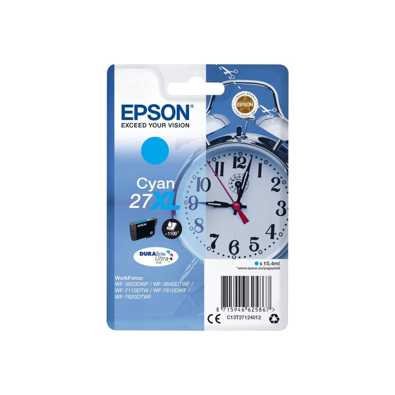 Črnilo Epson 27xl, cyan