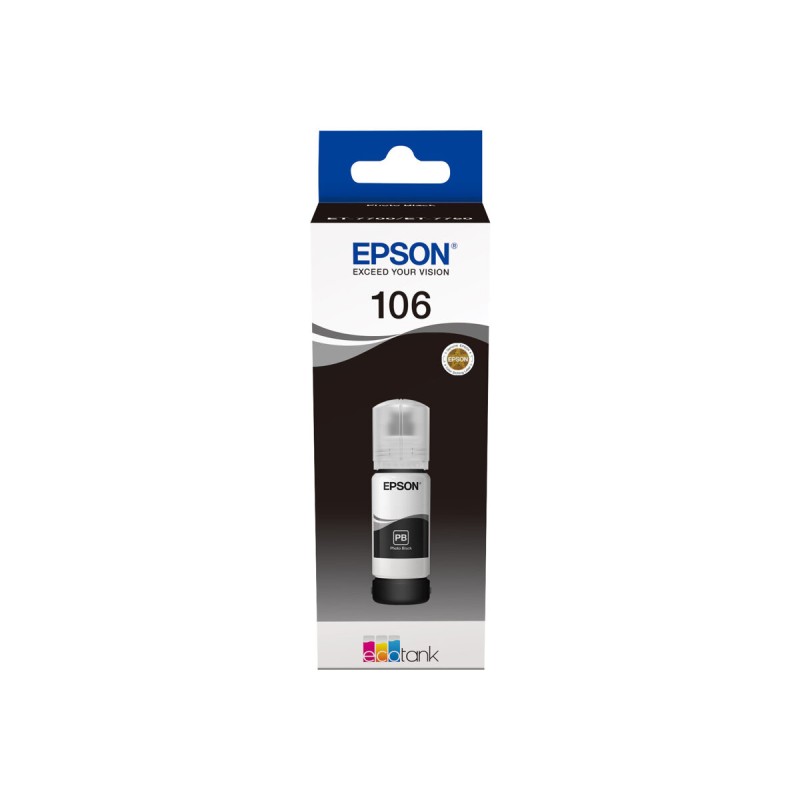 Črnilo EPSON Photo črno 106 steklenička 70ml
