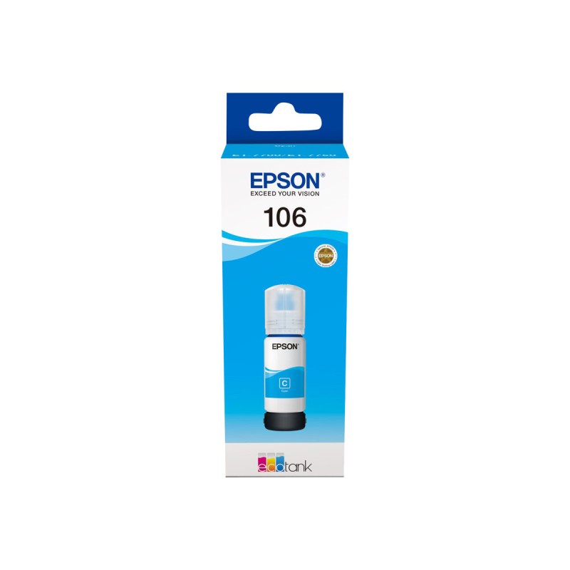 Črnilo EPSON cyan 106 steklenička 70ml
