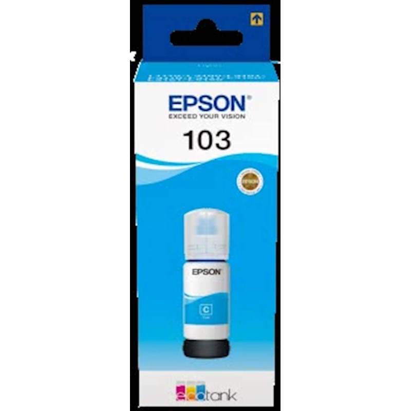 Črnilo Epson 103 cyan, steklenička 65ml, 7500 strani