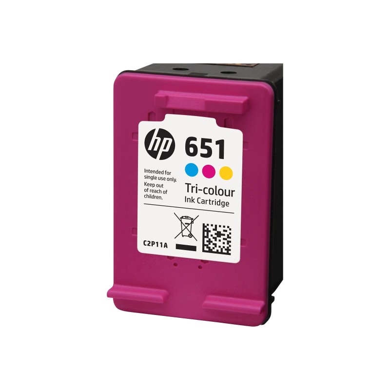Črnilo HP C2P11AE (651), barvno