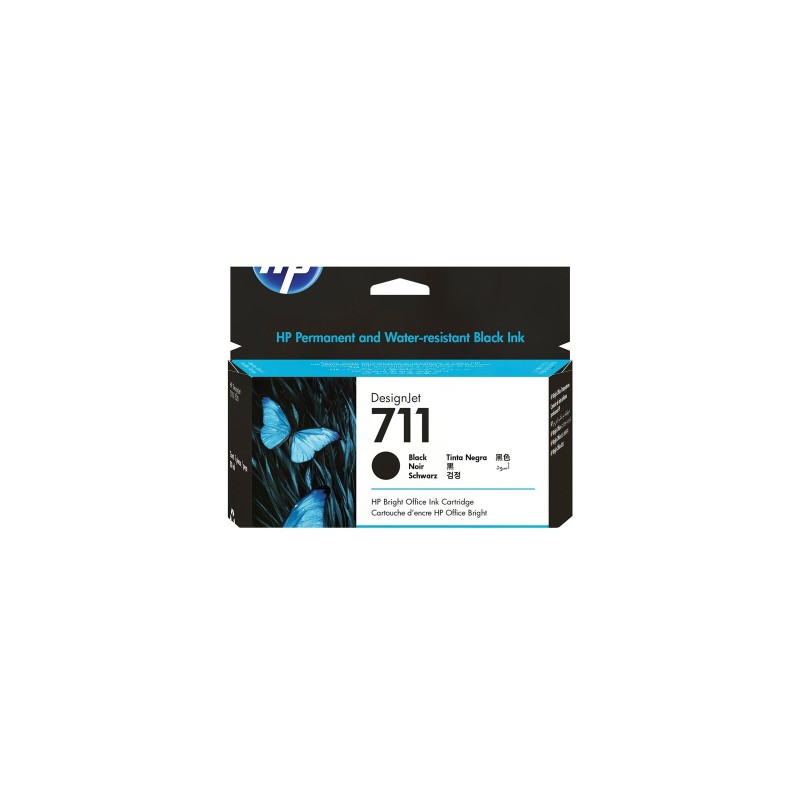 Črnilo HP CZ133A (711), črna