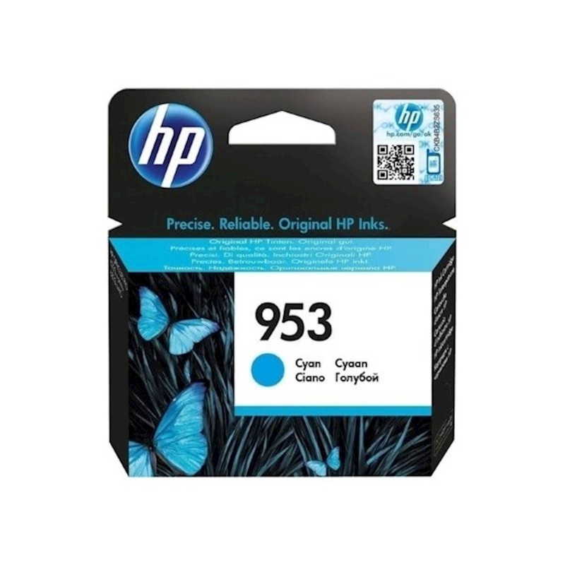 Črnilo HP 953 (F6U12AE), modra (cyan)