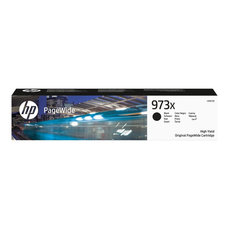 Črnilo HP 973X, črno, L0S07AE