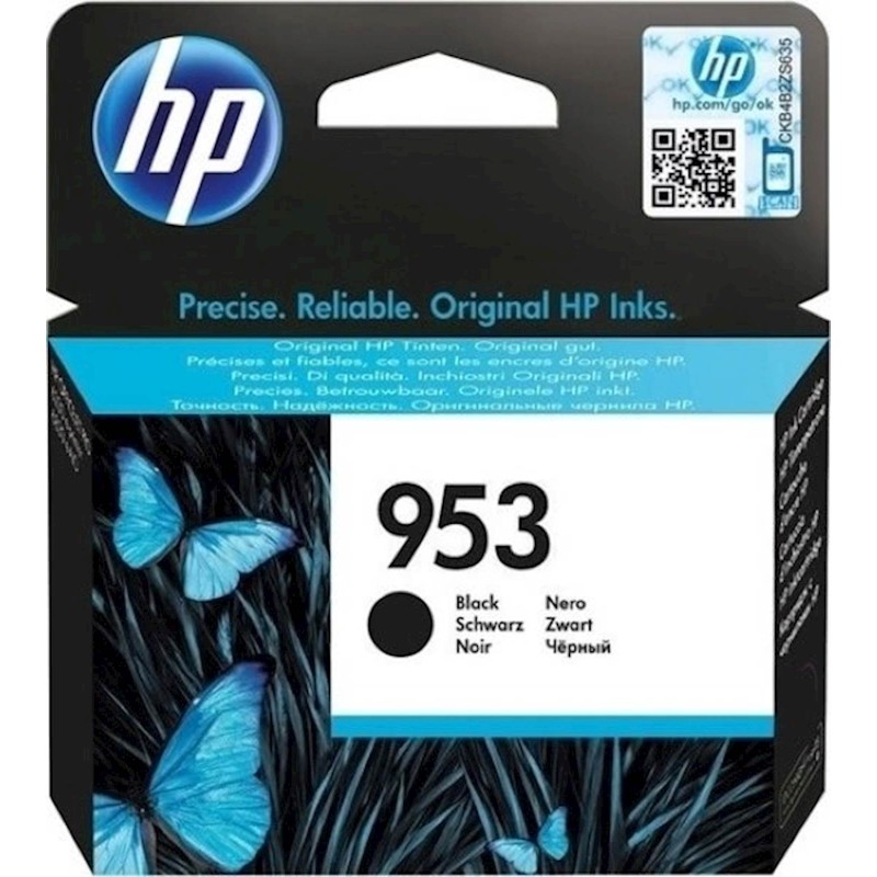 Črnilo HP 953, črno, 1000 strani, L0S58AE